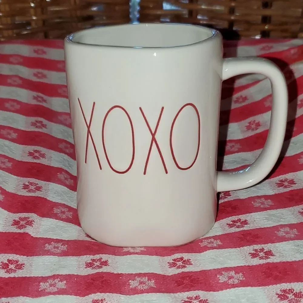Rae Dunn by Magenta XOXO Mug Cup NWT